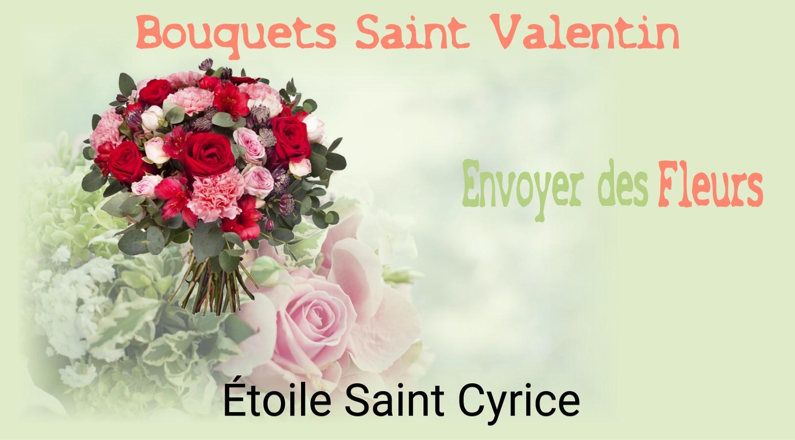 Roses de Saint-Valentin livrées à Étoile-Saint-Cyrice